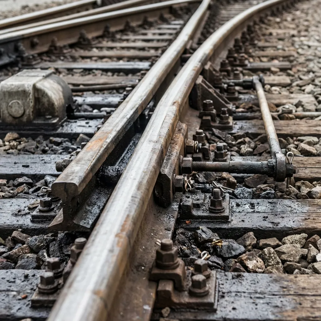 Railway tracks and switches